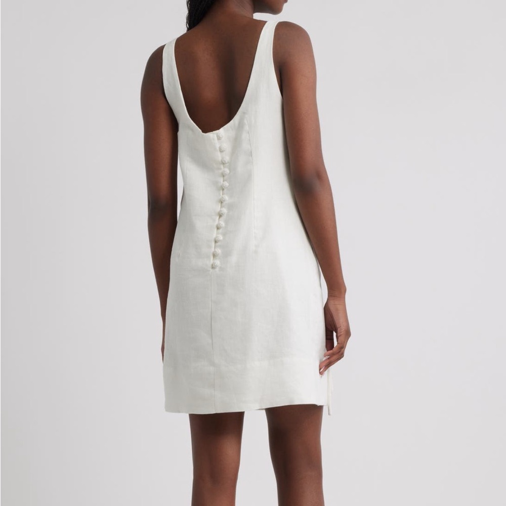 FARM Rio White Floral Mini Dress - Picture 3 of 8